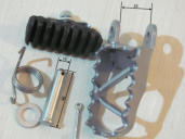 Fu�raste links, komplett mit Rastengummi f�r KTM SXC 15,-� (Versand 10,-)