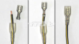 Gecrimpte Stecker und Pins sind Standard in der KFz-Elektrik. F�r eine sichere Verbindung m�ssen Kabel, Pin und Werkzeug zueinander passen.
